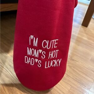 Red Dog Hoodie size M